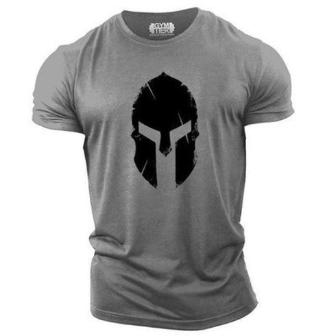 Men's Comfortable Cotton Muscle T-Shirt for Sports