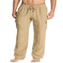 Men's Large Size Casual Mid-Waist Summer Trousers