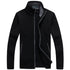 Men's Thick Knitted Fleece Cardigan Sweater Coat