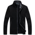 Men's Thick Knitted Fleece Cardigan Sweater Coat
